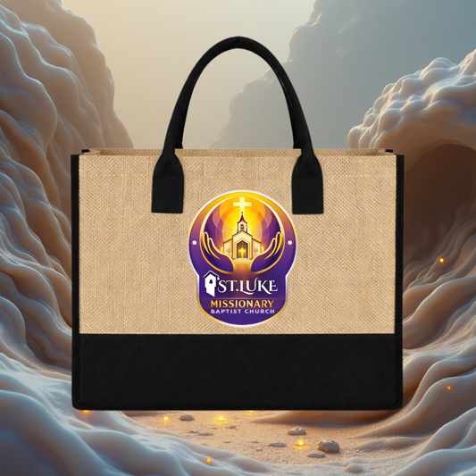 SLMBC Signature Jute Tote