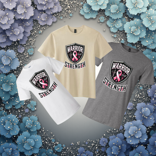 Warrior Strength T-Shirt – Breast Cancer Awareness