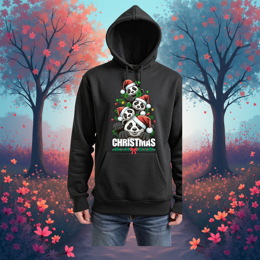Panda Christmas Hoodie