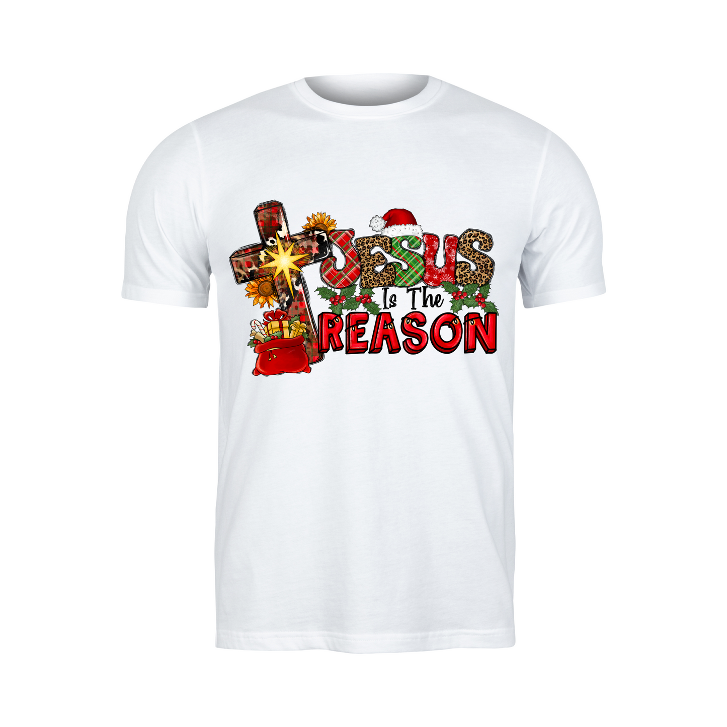 Christmas - Short Sleeve Shirt: Jesus Is The Reason
