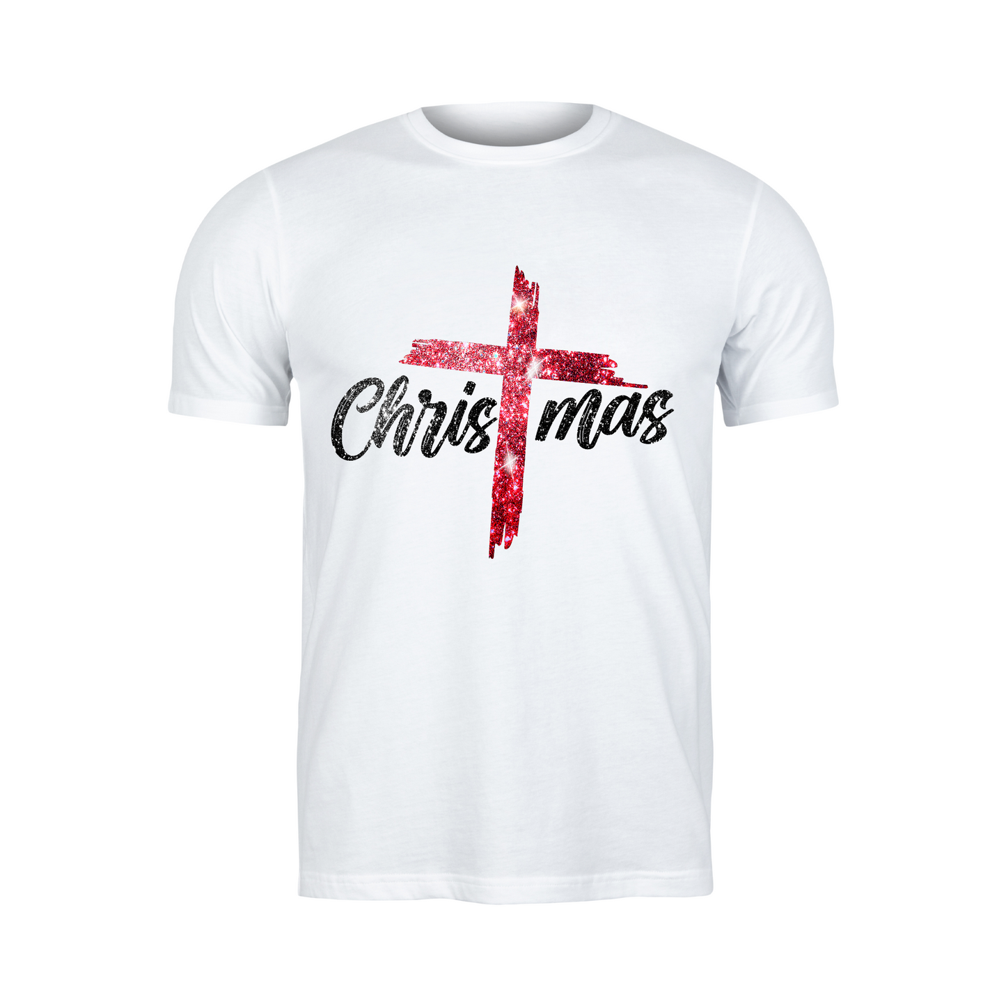 Christmas - Short Sleeve Shirt: Christmas Cross