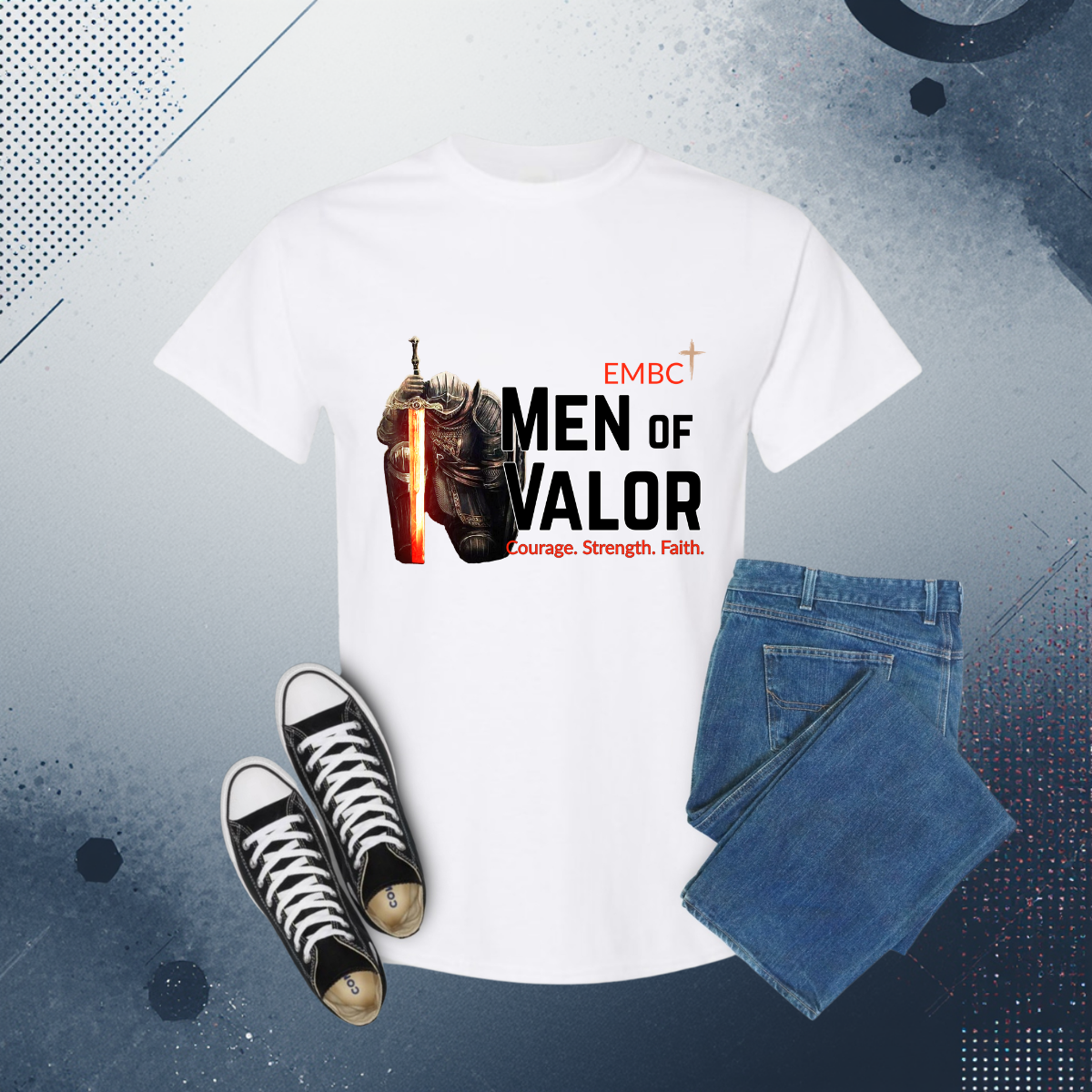 Men of Valor Tee Full Front