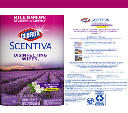Scentiva Vibes UV DTF 20oz Skinny Tumbler (Lavender + Jasmine)