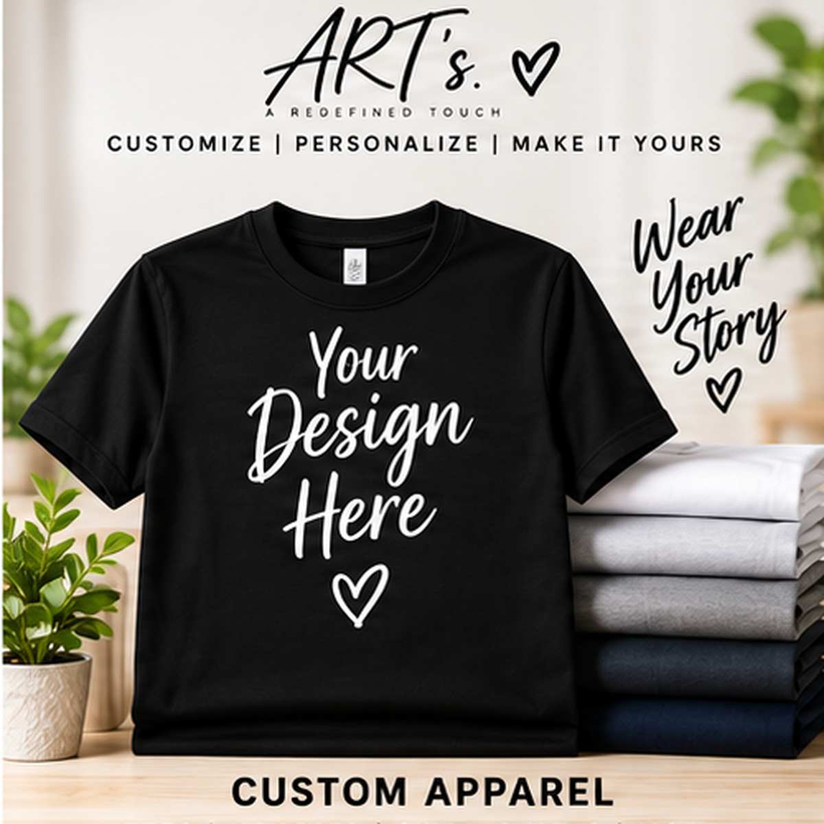 ART’s custom adult apparel