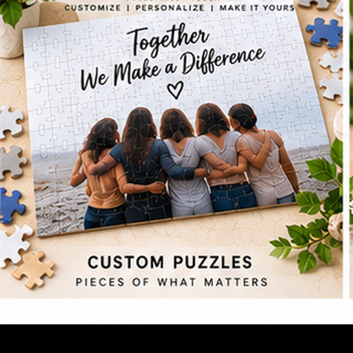 ART’s personalized photo puzzle