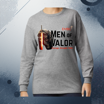 Men of Valor Long Sleeve Shirt Full Front