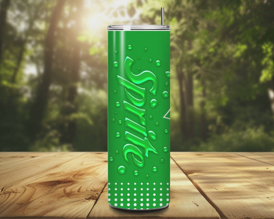 Tumbler: Sprite UV Printed Tumbler – 20oz