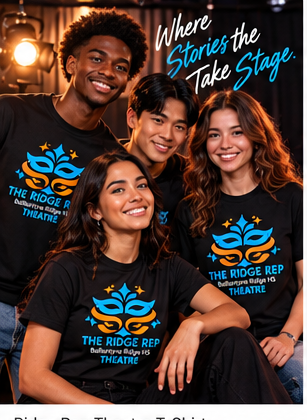 Ridge Rep Theatre T-Shirt diverse lifestyle