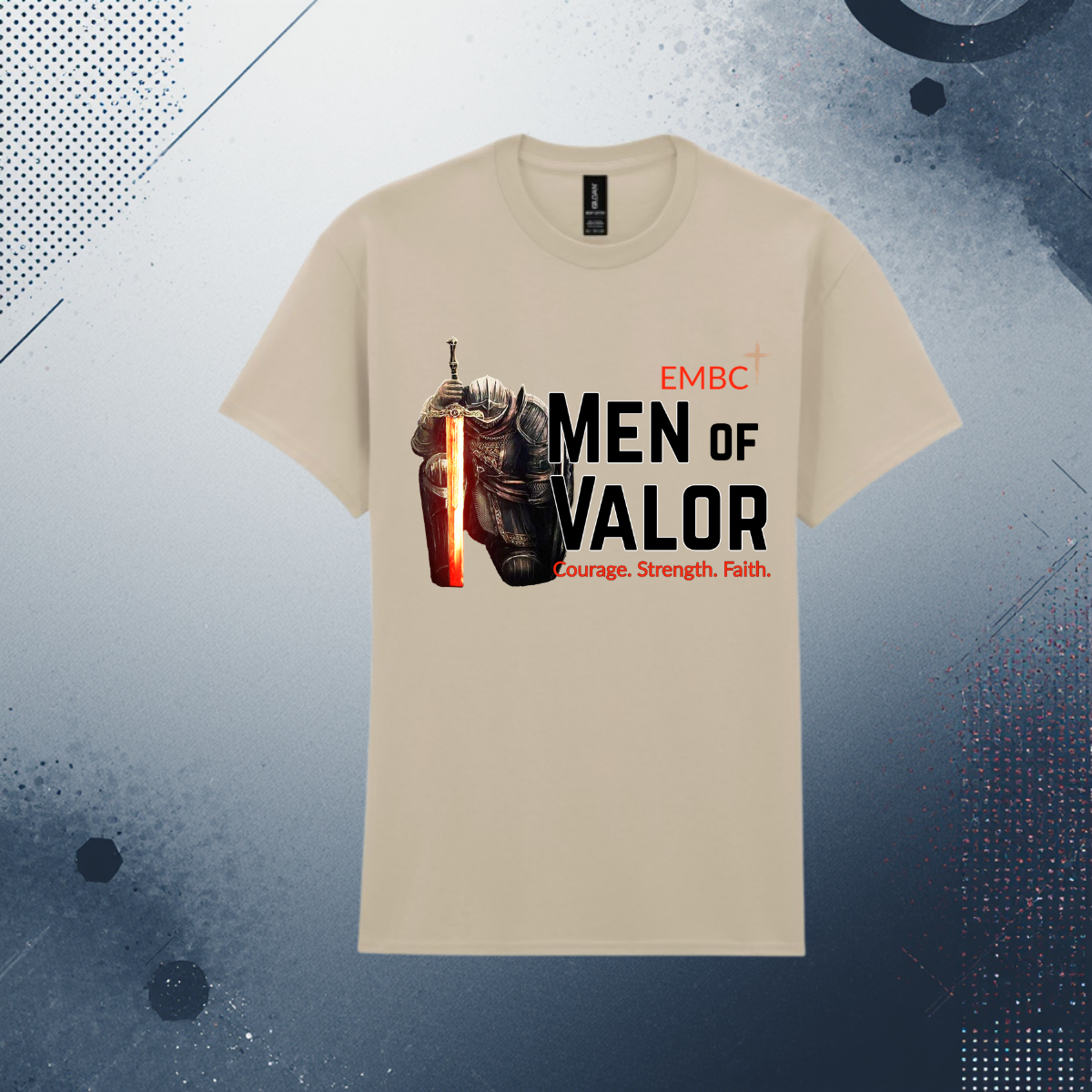 Men of Valor Tee Full Front