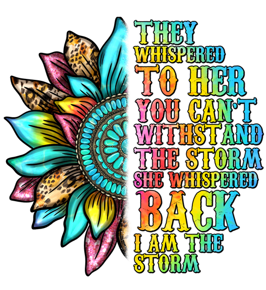 Tote Bag w/Canvas Pocket: They Whispered to Her