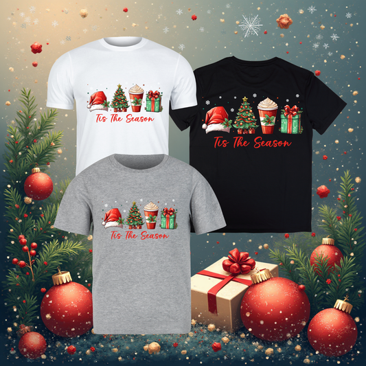Christmas -“’Tis The Season” Christmas Tee Collection