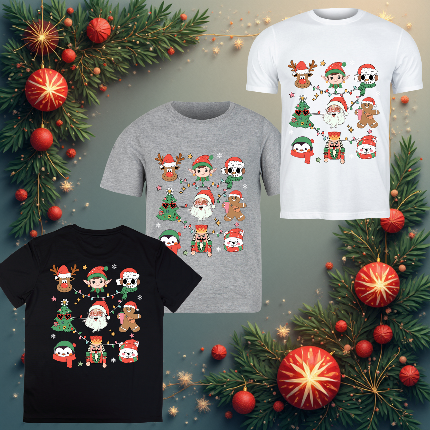 Christmas - “Christmas Cheer” Character Tee Collection
